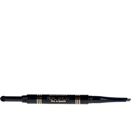 Max Factor Real Brow Fill and Shape Pencil, Deep Brown, 0.66 ml