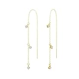 Perfektes Geschenk für besondere Anlässe: Ob zu Weihnachten, Geburtstag, Valentinstag oder einfach als kleine Aufmerksamkeit – diese Hängeohrringe sind ein ideales Geschenk für Frauen, Freundin, Mama oder Mädchen. Die hochwertige Verarbeitung und das stilvolle Design machen sie zu einem besonderen Präsent. Die glitzernden Strass-Steine und die hypoallergene Eigenschaft garantieren Freude und Tragekomfort. Verpacken Sie die Ohrringe in einer hübschen Box und verschenken Sie stilvolle Eleganz!