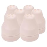 Sosoport 6個 ルーバー カーテン ハンドル 窓 ブラインド カーテン 引き手 エンド カーテン用 工芸品 窓 ブラインド コード ノブ ドロップ 引き手 シェード用 ブラインド 交換用 部