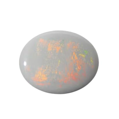 Original Fire Opal Stone 7 Carat Australian Original Natural Certified Fire White Opal Gemstone 7 Ratti Opel Rashi Ratan Opal Pathar For Men & Women ओपल रत्न-image-35