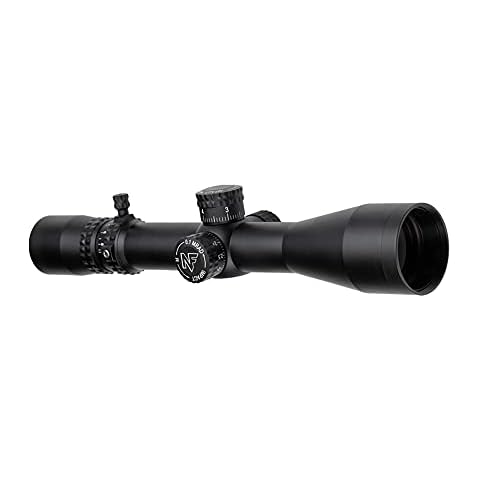 Nightforce NIGHTFORCENXS 2.5-10x42mm F2 30mm Tube Durable Precise Accurate Black Gun Scope - ZeroStop Parallax Adjustable Second Focal Plane Illuminated Hunting Scope, MIL-R - 10 Mils (C461) Cover