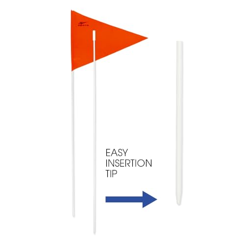 AGORA 6' Portable Fiberglass Trainer Flag - Set of 10