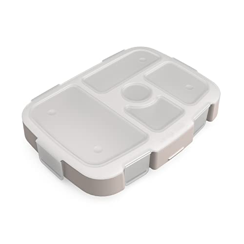 Bentgo® Kids Prints Tray With Transparent Cover - Reusable, Bpa-Free, 5-Compartment Meal Prep Container With Built-In Portion Control For Healthy Meals At Home & On The Go (Dino Fossils) #TOP28