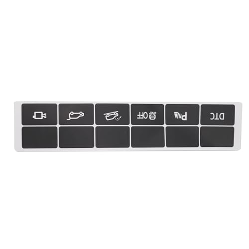 Autocollants bouton de réparation pour rénover les commandes de votre X6 E71 de 2008 à 2014