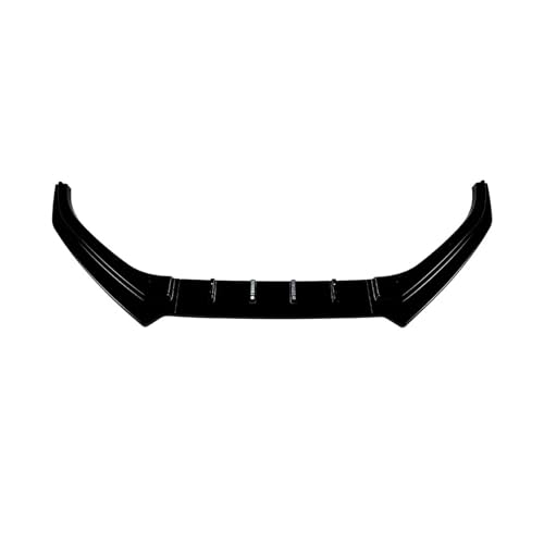 Front Bumper Lip Spoiler Splitter Compatible with Volkswagen Polo MK5 6R GTI 2010-2014, ABS Canard Protector & Diffuser, Exterior Tuning Body Kit Cover(Glossy Black)