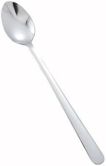 Winco 12-Piece Windsor Iced Teaspoon Set, 18-0 Stainless Steel, Silver image 3