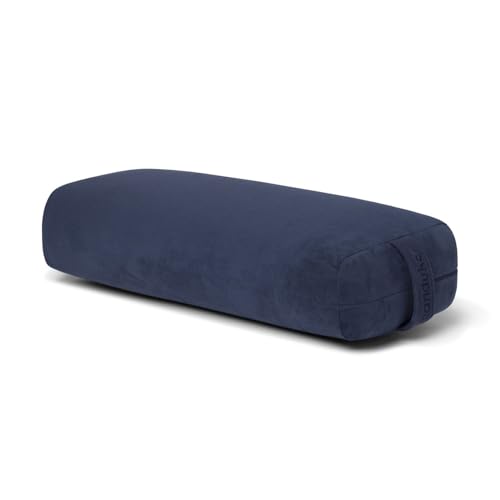 Compared yoga bolsters for joint pain 1 Manduka Enlight Rectangular Yoga Bolster, Midnight