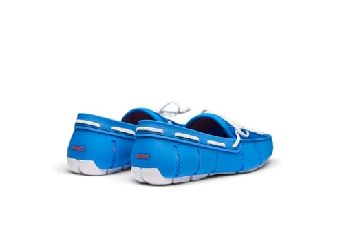 Image of SWIMS Braided Lace Loafer for Men, Breathable Slip On Water Friendly Driving Shoe, Lightweight Mesh Upper, Drainage Sole