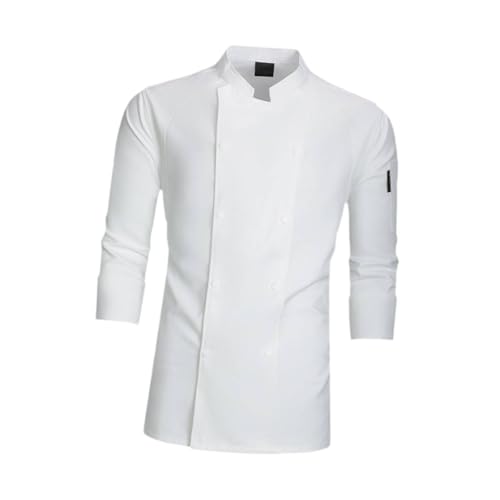 Veste de cuisine unisexe pour professionnels du service et de la cuisine