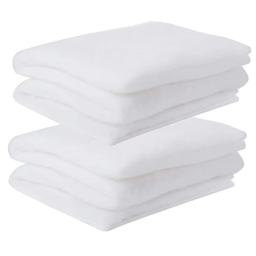 Beatifufu 2pcs Artificial Snow Blanket for Christmas Decoration Thickened Simulation Snow for Crafts Photography Party Supplies All-Matching Decor