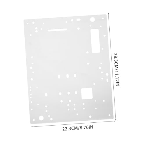 Soporte de chasis para PC abierto SHINEOFI mini ITX ATX banco de pruebas para placas base 5