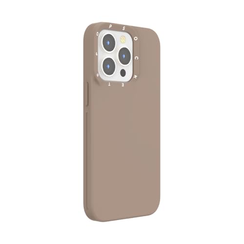 Image of PopSockets iPhone 13 Pro Phone Case with MagSafe, Wireless Charging Compatible, Brown - Latte