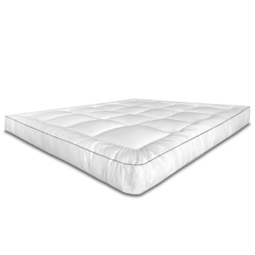 لباد فندقي SLEEP X FACTORY مقاس 120 * 200+14 سم - قماش خارجي وحشوة من ألياف المايكروفايبر