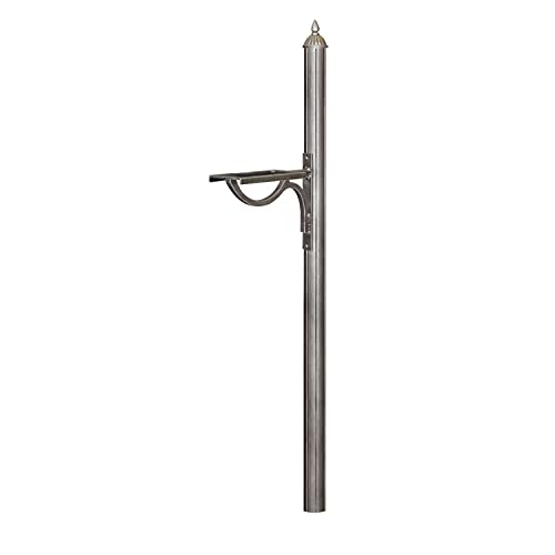 Special Lite Spk-679-Sw Decorative Mailbox Post - Swedish Silver #TOP19