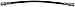 Dorman H621872 Clutch Hydraulic Hose Compatible with Select Toyota Models