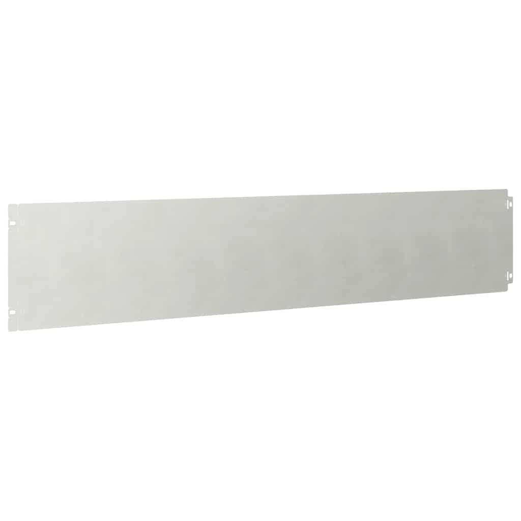 Borde de cama (30 piezas, 20 x 103 cm, acero inoxidable, separador, valla de césped, palisade para decoración de jardín, césped, callejón exterior