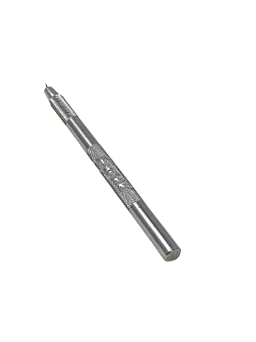 Excel Blades K4 Swivel Craft Knife With #64 Rotating Blade, Lightweight Aluminum Sharp Hobby Knife, Carving, Crafting Supplies Precision Cutting Tool. #TOP4