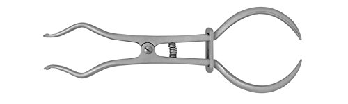 Pomee USA 711-525 Brewer Rubber Dam Clamp Forceps, Autoclavable Stainless Steel