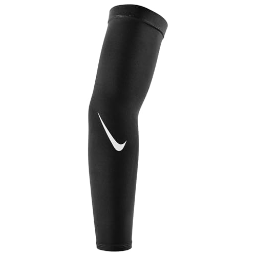 Nike PRO Dri-Fit Sleeve 4.0 Unisexe, noir/blanc, Large-X-Large