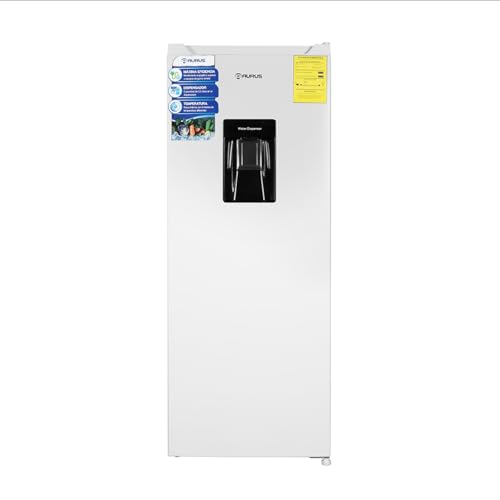 Listado de Refrigerador Blanco comprados en linea. 43 Refrigerador AURUS ARU07WW 7p3 con despachador, color blanco.