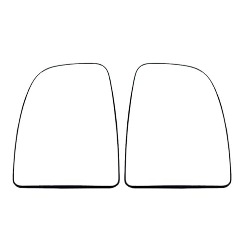 Verre de remplacement pour rétroviseur de véhicule utilitaire RAM 14-17