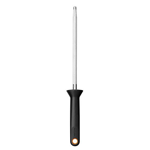 Fiskars Functional Form Acciaino, 20 cm, Acciaio Inossidabile, Nero/Arancione