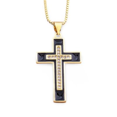 Collier croisé bijoux de fête tendance avec pendentif bicolore ou uni 6 couleurs