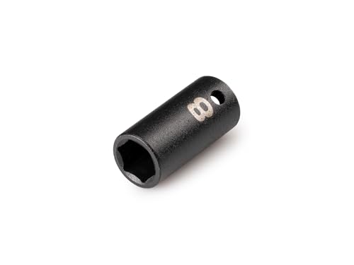 Image of TEKTON 1 /4 Inch Drive x 8 mm Shallow 6-Point Impact Socket | SID02108