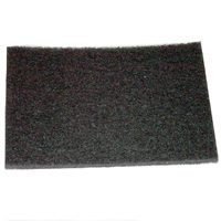 12x18 Thick Nylon Pad Black