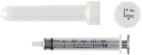 Syringe Only 20mL (CC) Regular Tip - Rigid Pack - Sterile - Box of 50