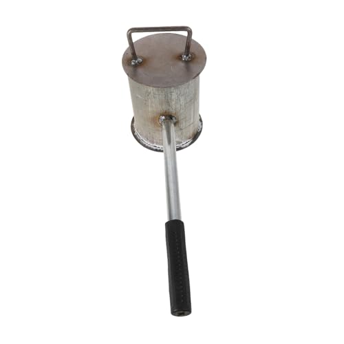 PartyKindom Fire Suppressing Urn and Bbq Extinguisher Pot Lid 12in Diameter x 14in Height Thickened Steel Fire Safety Equipment for Outdoor Barbecue and