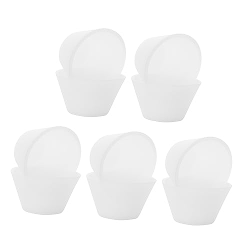 jojofuny 10Pcs Silicone Mixing Cups for Epoxy and Glue Flexible Durable DIY Craft Tools for Painting Jewelry Making and Easy Cleanup