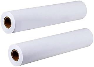 Drawing Paper Roll,Easel Paper Roll Replacement for Kid's Easel,Paper Roll 20m x 44cm,Painting Sketching Paper (18 inch,Set of 2)