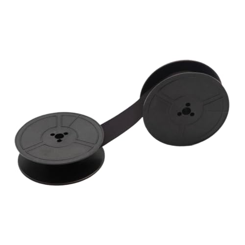 Cinta De 10 A 50 Piezas Compatible con Máquina De Escribir GR1 GR 1 DIN2103 De 1/2 Pulgada Compatible con Cinta De Mecanografía Olympia Universal Negro Rojo(Black)