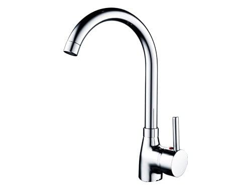 Miscelatore lavabo a Canna Alta Cromato ATLANTIK40