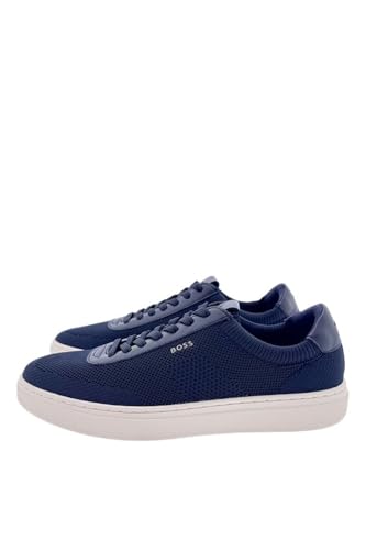 Image of BOSS Men's Kieran_Tenn_knal 10271752 01Tennis Trainers, darkblue, 7 UK