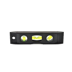 Magnetic Torpedo Level, Spirit Level 3 Bubble Torpedo Magnetic Measuring Tool (6 inch)