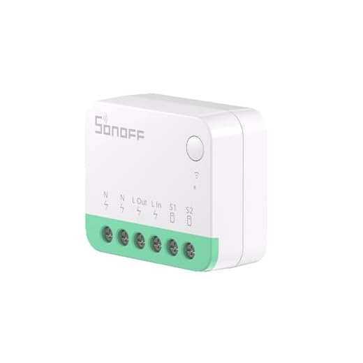 SONOFF MINI Extreme MINIR4 Wlan Smart Schalter 2 Wege - Wi-Fi Smart Switch mit Timing-Funktion, Relay Split Mode, 2.4G WiFi, Funktioniert mit Alexa, Google Home Assistant