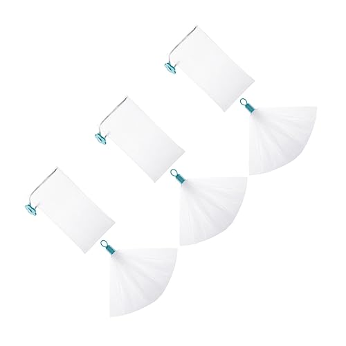 Beaupretty 6個手工p洗?起泡网袋 入 密の泡立ちネット 果実鹸 手作り鹸 入浴