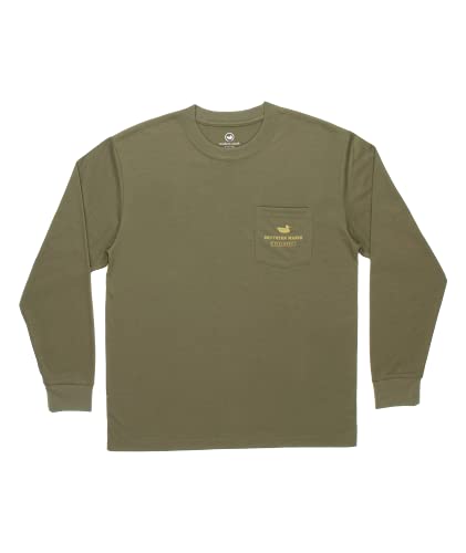 Southern Marsh Men’s FieldTec Comfort - Engraved Outfitter T-Shirt – Long Sleeve Casual Graphic Tee2