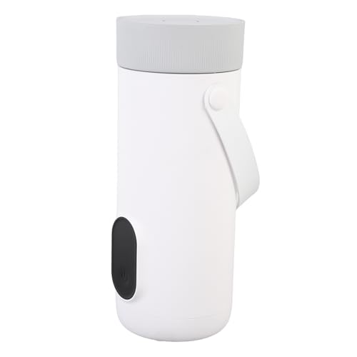 Hervidor Eléctrico de Viaje, Caldera de Agua Caliente Pequeña y Portátil de 350 Ml USB C Recargable, Caldera de Agua Portátil de Acero Inoxidable para café de té