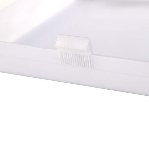 2-Pack Ap5609551 8’’ X 7’’ Light Cover Compatible With Nutone, Broan, Kenmore (S97011813) Bathroom Vent Fan Light– Made From Heavy Duty Plastic(Upgraded Version) #TOP3