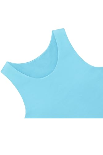Image of Lilax Girls' Double Lined Sleeveless Basic Crop Tank Top
