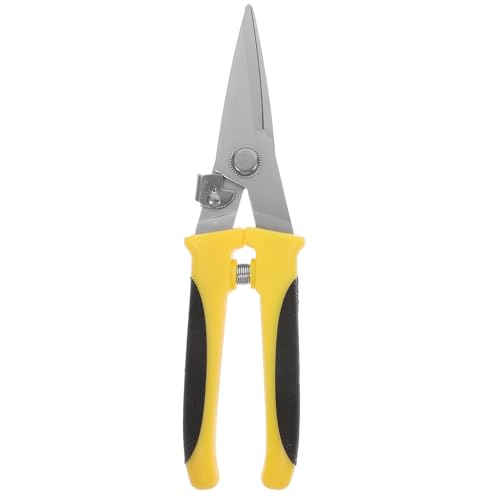 BUGUUYO Cortadora De Chapa Metálica Tijeras Multiusos Antideslizantes Mango Pp Para Corte De Metal En Taller o Jardín