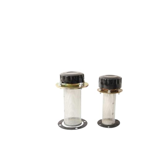 Tapa de filtro de combustible metálica de 12cmx4.5cm con malla para montacargas