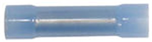 Scosche Industries BCNB-100 Butt Connectors Nylon Transparent/Seamless 16-14GA Blue 100 pcs. Butt Connectors