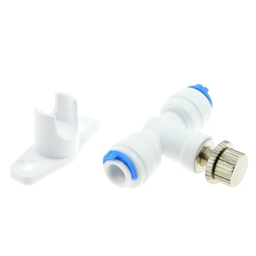 Válvula de control de caudal de 1/4" manguera ósmosis inversa conector RO 3