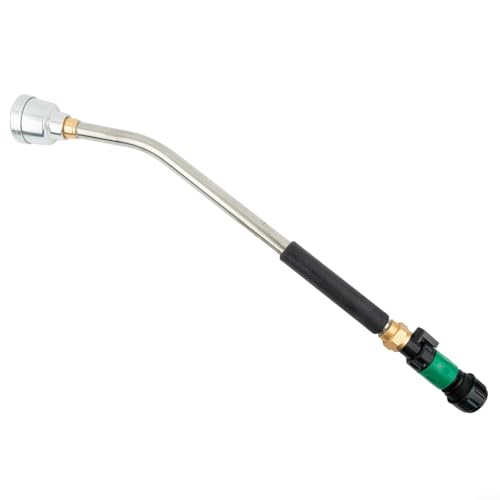 SPORTARC Bacchetta per irrigazione da giardino, in acciaio inox, professionale, spruzzatore da giardino (62 cm, 1/2, 3/4, 1 pollice)