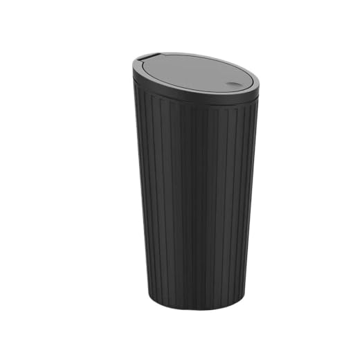 Cubo de basura para coches negro organizador polvo automatico bolsa interior caja almacenamiento