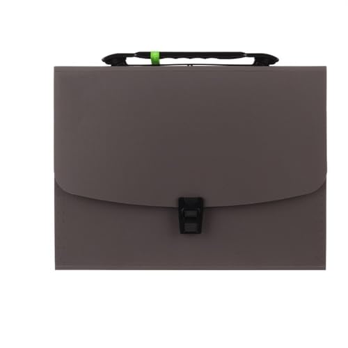 Trieur document A4 portable marron idéal pour simplifier la vie étudiante